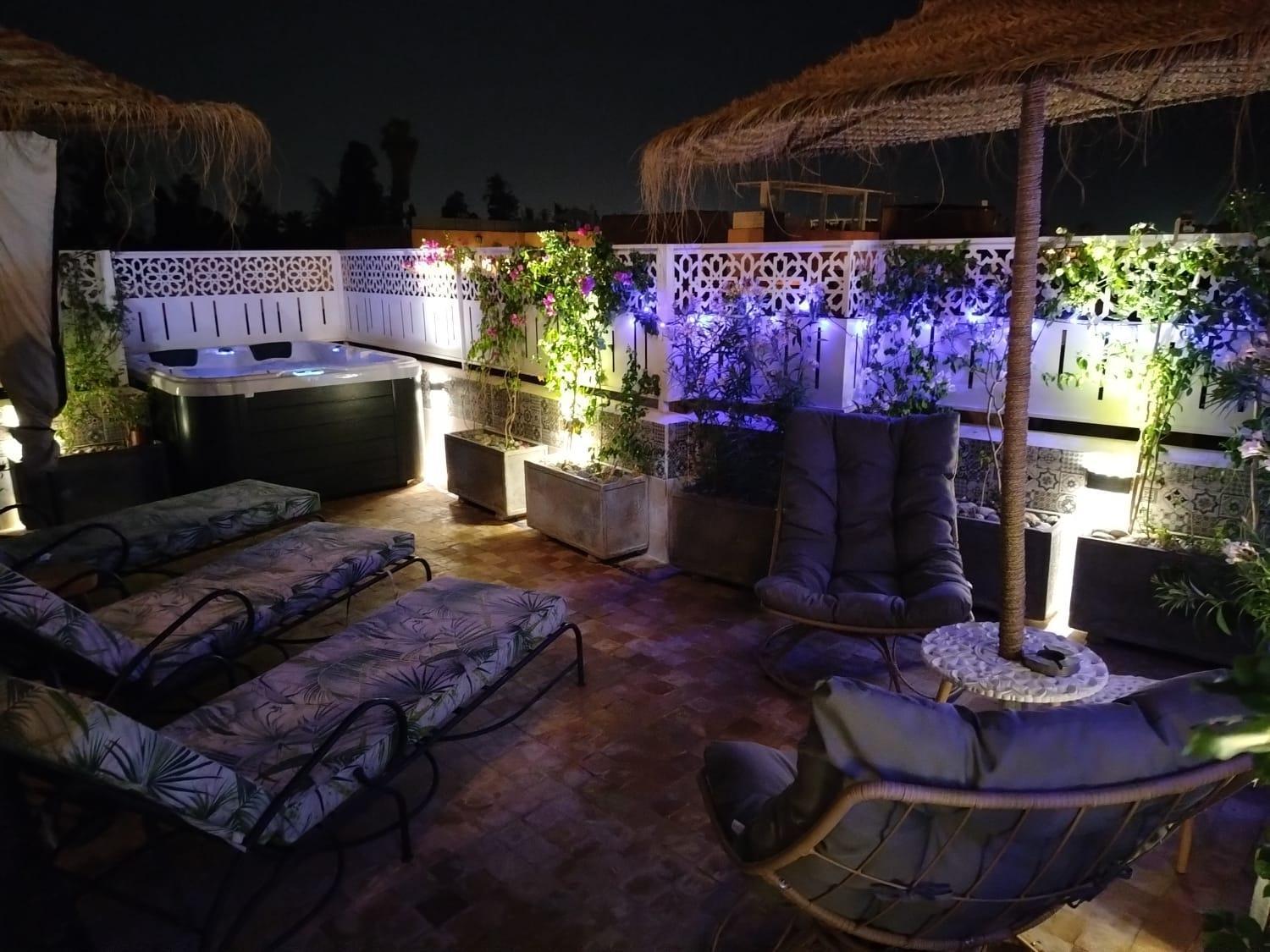 Riad & Spa Sous Le Soleil Chez Jerome Et Pamela Ch Zen Marakeş Dış mekan fotoğraf